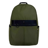 Mochila Tommy Hilfiger Reforzada Verde Original