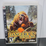 Cabelas Dangerous Hunts 2009 Ps3 Físico Usado