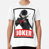 Remera Joker Persona 5 Algodon Premium