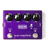 Pedal Mxr M225 Sub Machine Octave Fuzz + Cable Interpedal 