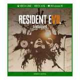 Resident Evil 7 Biohazard Xb1/xbs X|s/pc - Código 25 Dígitos