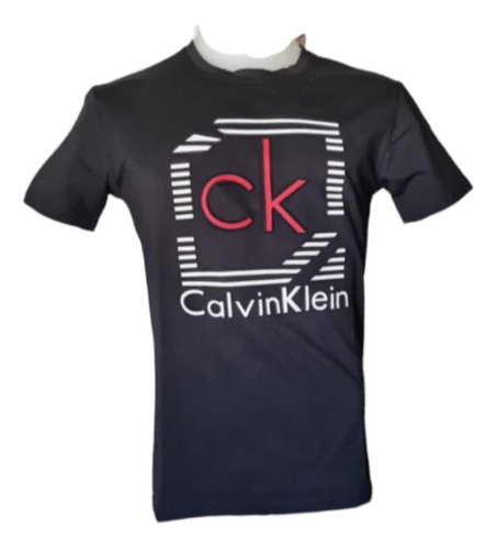 Remera Calvin Klein Logo Engomado