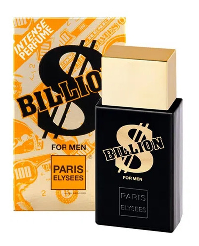 Perfume Billion For Men 100ml Edt - Paris Elysees