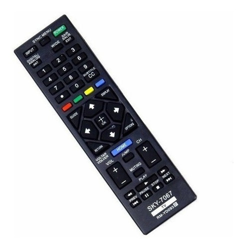 Controle Remoto Para Tvs Lcd Led Sony Bravia Kdl-40r485a