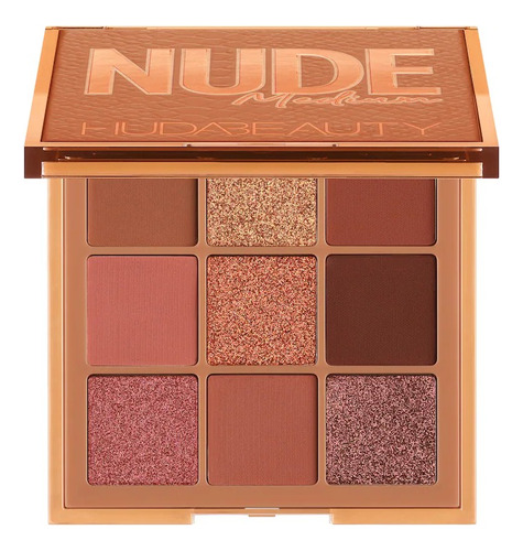 Paleta Huda Beauty Nude Obsessions - Nude Medium