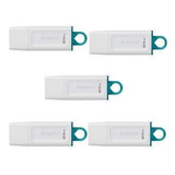 Kit 5 Pza Memoria Usb 64gb Kingston Dtx  Exodia Blanca Kt