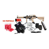 Marcadora Tippmann Cronus Gotcha Paquete Paintball Verde Xtr