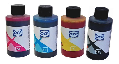 Tinta Continua Alemana Ocp Para Canon G1100 G1110  4x100ml 