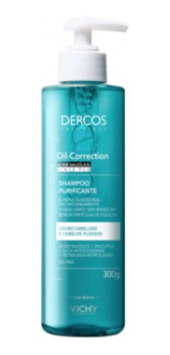 Shampoo Vichy Dercos Oil-correction Antioleosidade Com 300g