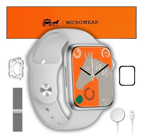 Relógio Smartwatch W59 Mini Original Serie 9 Android Ios Nfc
