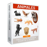 Pack Vectores Corte Láser Animales Corte Grabado Laser Cnc