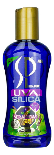 Seda Pure Uva 120 Ml, Con Termo Protección,  Silica 3 En 1