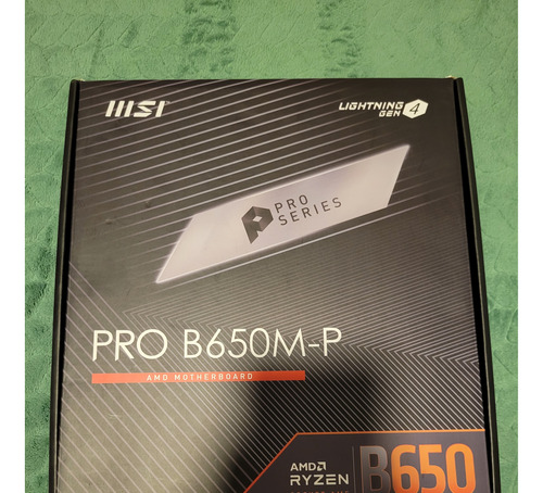 Msi Pro B650 M-p Usada 5 Días
