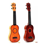 Ukele Guitarra Para Niños Símil Madera Música Chica 36 Cm