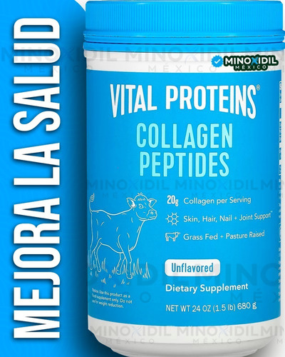 Péptidos De Colágeno 680g Vital Proteins Sin Lácteos Kosher