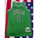 Jersey Basket Chicago Bulls Rose D Colección Edición Special