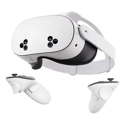 Meta Quest 3S 256 GB | Visor VR — Sube de nivel con el doble de almacenamiento — 2X potencia gráfica — Realidad virtual sin cables — Acceso a más de 40 juegos con una prueba de 3 meses de Meta Horizon | Envío gratis