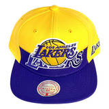 Gorra Mitchell & Ness Nba Half N Half Snapback Lakers