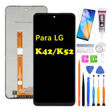 Pantalla Lcd Táctil Para LG K42 / K52 Original K420 K520