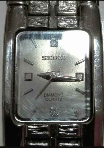 Reloj Joya Mujer Seiko Quartz Diamond 9493 (ro) Japonés