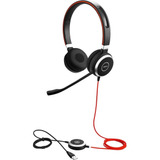Auriculares Jabra Evolve 40 Uc Stereo Con Cable Headset / Music (u.s. Retail Packaging)