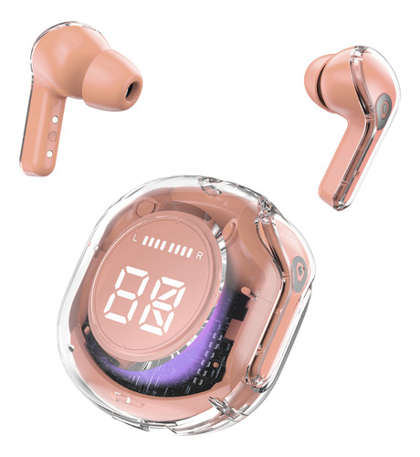 Audífonos Inalámbricos Bluetooth 5.3 Audífonos Led Trans