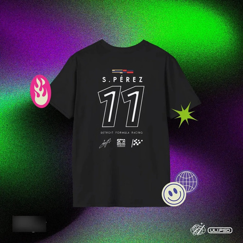 Camiseta Sergio «checo» Pérez Racing 11 Cadillac F1 Team