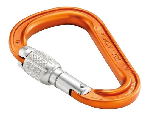 Mosquetón Petzl Attache Seg Rosca 22 Kn Hms Rapel Escalada 