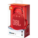 Bocina Parlante Jbl Clip 4 Portátil Con Bluetooth Rojo