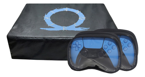 Funda Antipolvo Ps5 God Of War Ragnarok + 2 Funda P/joystick