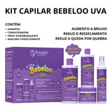 Bebeloo Uva Kit Shampoo Condicionador P/ Hidratação Nutrição