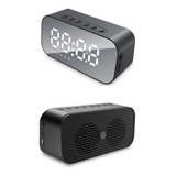 Parlante Reloj Digital Bluetooth Alarma Fm Usb Recargable