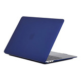 Carcasa Compatible Con Macbook Air 13 A1466 Azul Marino