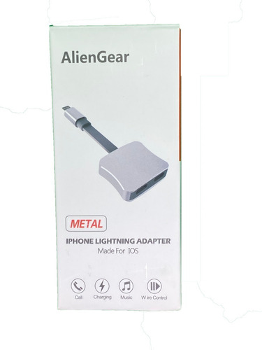 Adaptador Y Split 2 En 1 iPhone Dual Lightning Certificado