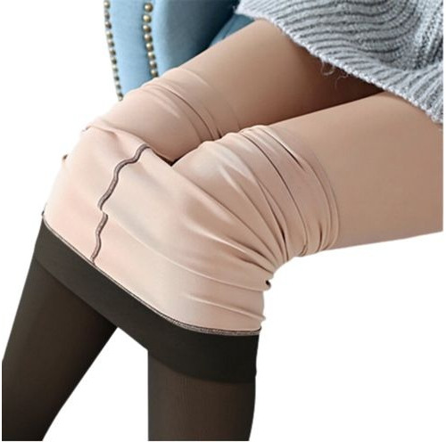 Calza Leggins Efecto Pierna Media Panty Efecto Piel 80gramos