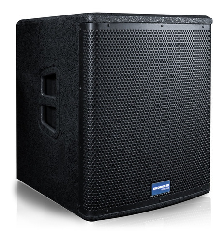 Subwoofer Profesional Dsp 750w Clase D Kronos 18 Steelpro Color Negro