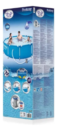 Piscina Betway 10220l Grande Redonda Promoção Com Filtro