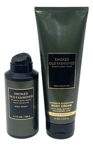 Bath & Body Works Smoked Old Fashioned - Paquete De 2 Pieza.