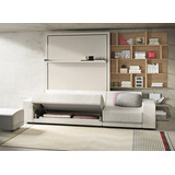 Cama Rebatible+sillón Baulera+mueble