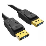 Cable Displayport 1.4  Premium 1,5 Mts Gamer 165hz 144hz