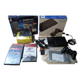 Playstation 2 Slim Gamer Kit -chip Toxic -completa Impecable