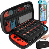 Estuche De Transporte Para Nintendo Switch Con Protector De