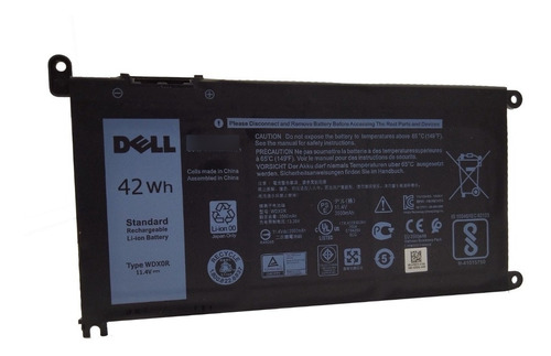 Battery Dell Inspiron 5578 C4hcw Wdx0r 42wh 11.4v Vostro