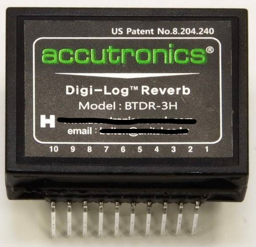 Modulo De Reverb Accutronics Dsp Btdr-3h