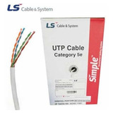 Cable Utp 5e 100% Cobre X 305 Metros Rj45 Redes