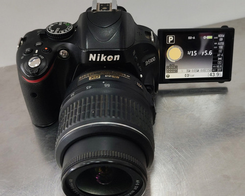 Semiprofecional Nikon D5100 Poco Uso 5000 Disparos Msi