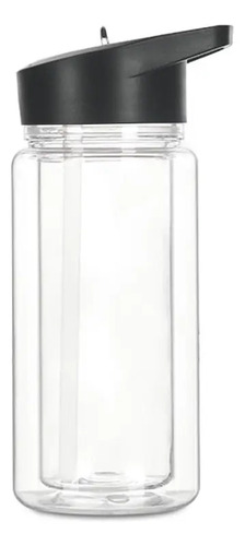 Para Vaso Snow Globe De Plástico Reutilizable De Doble Capa