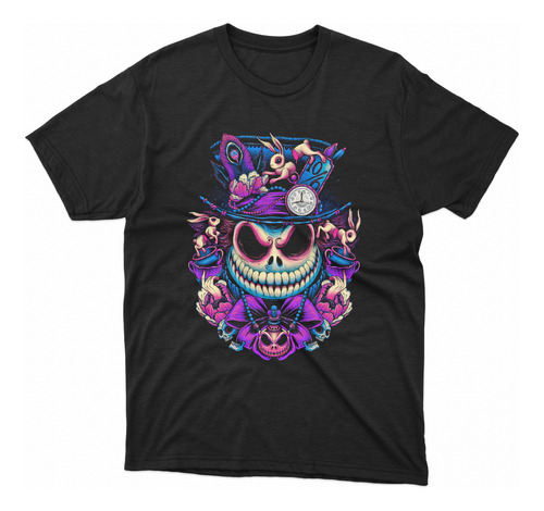 Polera Estampada Jack Skellington Pelicula - Dtf