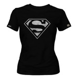 Camiseta Logo Superman Dc Comics Dama Mujer Edc