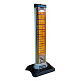 Estufa Electrica Vertical Cuarzo 1200w Calefactor 2 Velas